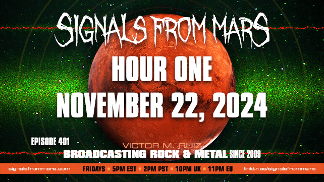 Signals From Mars Episode 401 Hour One November 22, 2024